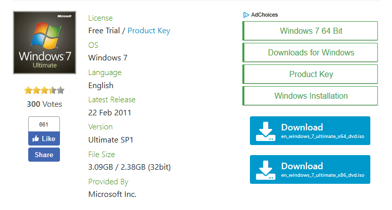 Windows installer for windows 7 64 bit